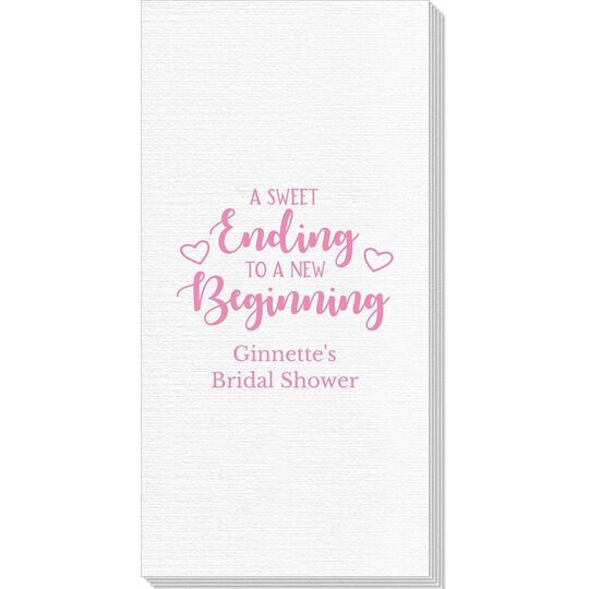 A Sweet Ending to a New Beginning Deville Guest Towels